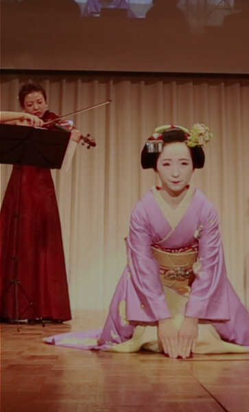 舞妓との交流シーン 写真3