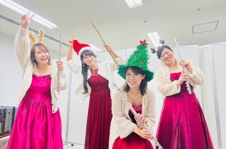 クリスマス特別出張演奏：ボートレースびわこ