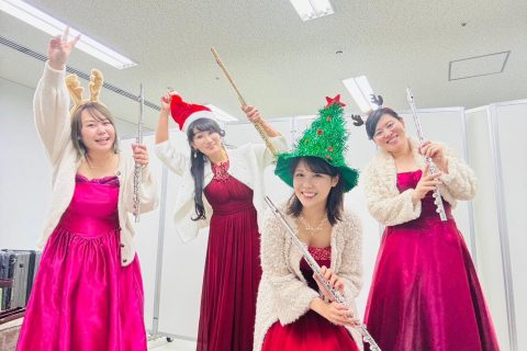 クリスマス特別出張演奏：ボートレースびわこ