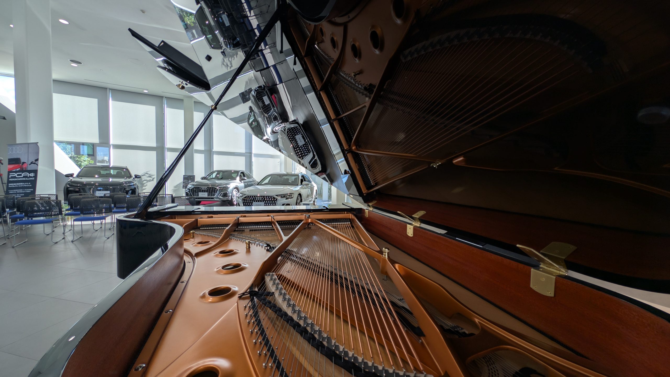 ショールームイベント生演奏1