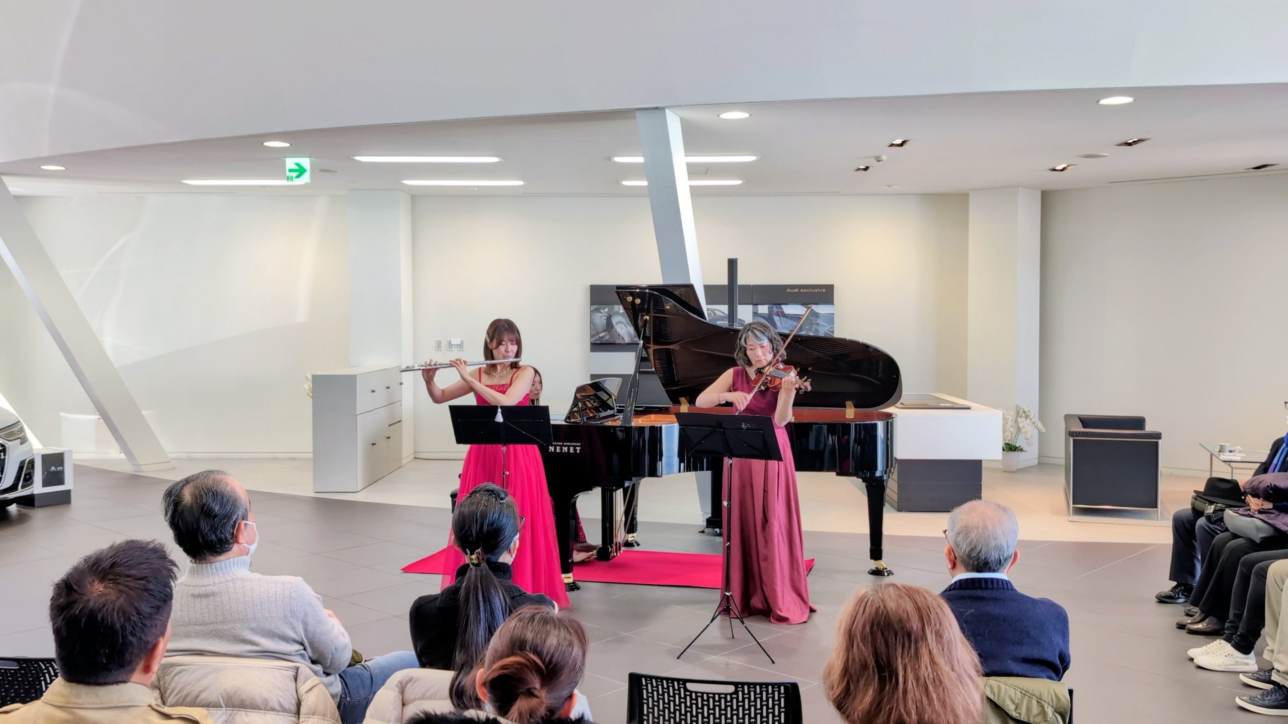 ショールームイベント生演奏3