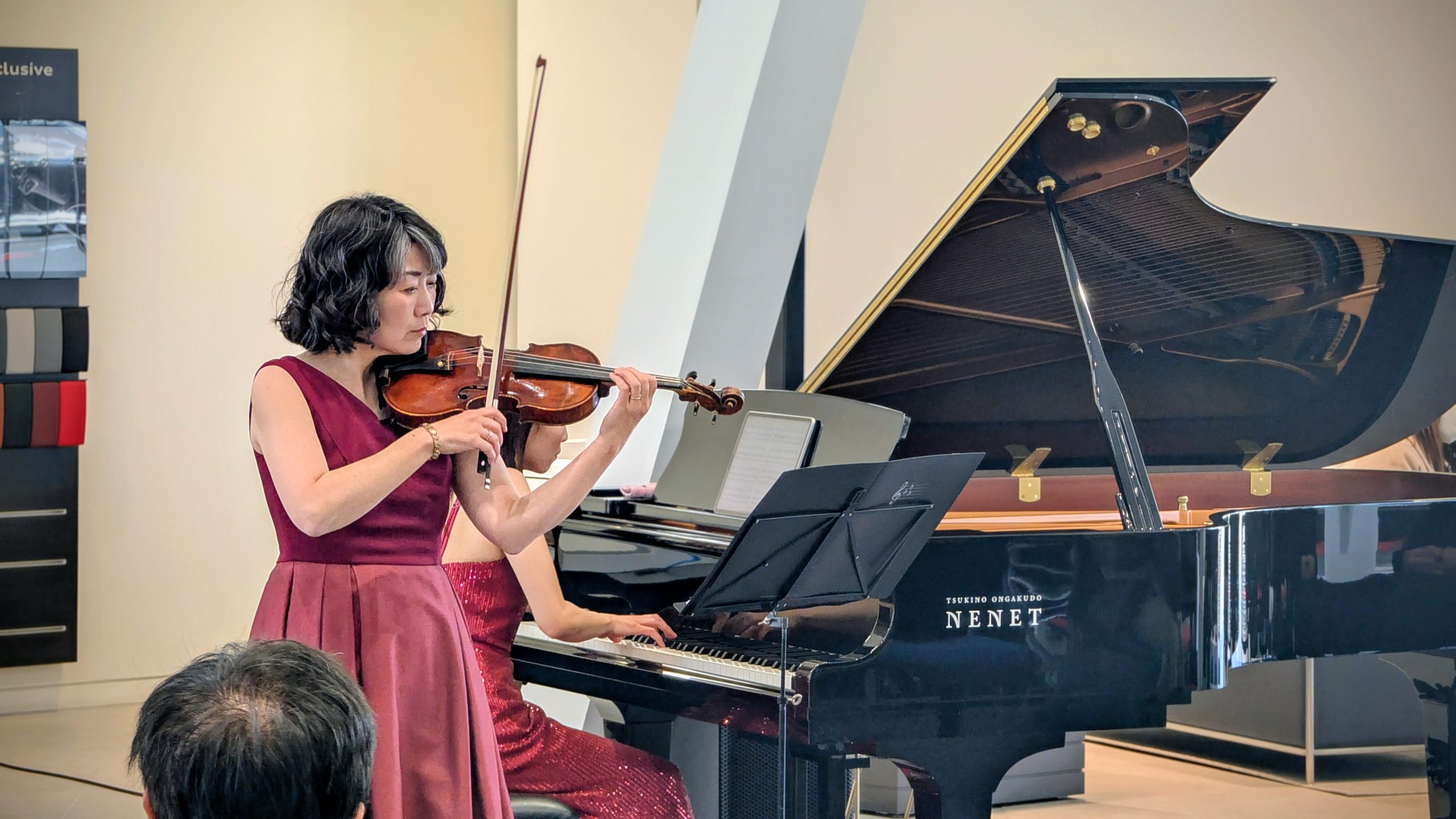 ショールームイベント生演奏3